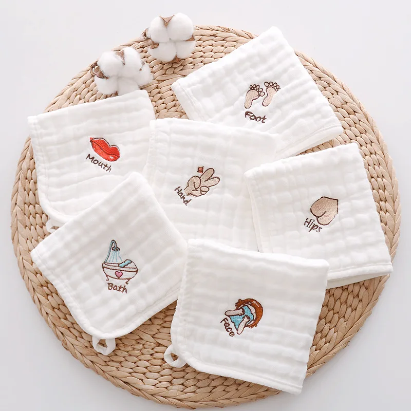 6 Layers Cotton Gauze Baby Face Towel Soft Baby Towels Wash Cloth Handkerchiefs Infant Baby Feeding Saliva Towels 30*30cm
6 Layers Cotton Gauze Baby Face Towel Soft Baby Towels Wash Cloth Handkerchiefs Infant Baby Feeding Saliva Towels 30*30cm