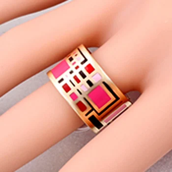 12pcs/lot Wholesale Price Stainless Steel Rings for Women Colorful Design Enamel Anel Aneis Jewelry Rings Trendy Party anillos
12pcs/lot Wholesale Price Stainless Steel Rings for Women Colorful Design Enamel Anel Aneis Jewelry Rings Trendy Party anillos
