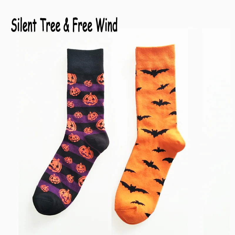 Halloween Pumpkin Bat Crew Socks Funny Novelty Men All Hallows Eve Pumpkin lamp Cotton Sock Gift Sox
Halloween Pumpkin Bat Crew Socks Funny Novelty Men All Hallows Eve Pumpkin lamp Cotton Sock Gift Sox