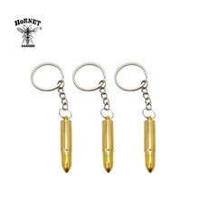 Hornet hornet forma bala sniffer metal portátil chaveiro snuff colher sniffer snorter pó sniffer tubo de fumo(China)