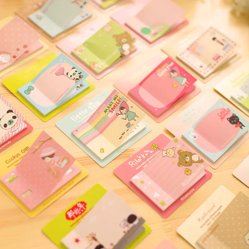 Korean Cute Kawaii Planner Diary Scrapbooking Sticker Sticky Notes And Memo Pads Stationery In Notebook Office Supplies
Korean Cute Kawaii Planner Diary Scrapbooking Sticker Sticky Notes And Memo Pads Stationery In Notebook Office Supplies