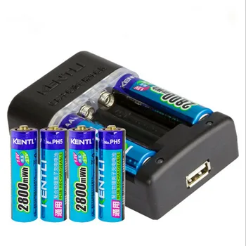 6 pcs 1.5v AA rechargeable Li-polymer li-ion polymer lithium battery + Intelligent Fast Charger OWN IT AND SAVE YOUR MONEY/TIME
6 pcs 1.5v AA rechargeable Li-polymer li-ion polymer lithium battery + Intelligent Fast Charger OWN IT AND SAVE YOUR MONEY/TIME