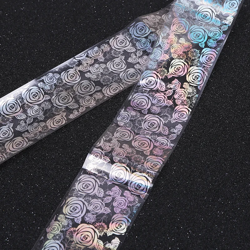 1 Roll Holographic Starry Nail Foil Snowflake Star Rose Lace Flower Holo Laser Foil Paper Nail Art Transfer nail sticker beauty
1 Roll Holographic Starry Nail Foil Snowflake Star Rose Lace Flower Holo Laser Foil Paper Nail Art Transfer nail sticker beauty