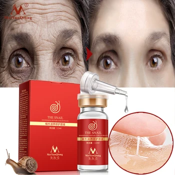 High quality snail100% essence hyaluronic acid liquid whitening spot essence shrink pores ampoule anti-acne regenerative essence