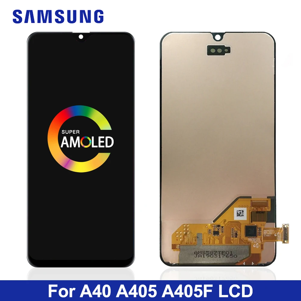 Super AMOLED For Samsung A40 LCD A405 LCD A40 lcd Display For Samsung A40 A405 LCD touch Screen Digitizer Assembly 5.9 inch lcd
Super AMOLED For Samsung A40 LCD A405 LCD A40 lcd Display For Samsung A40 A405 LCD touch Screen Digitizer Assembly 5.9 inch lcd
