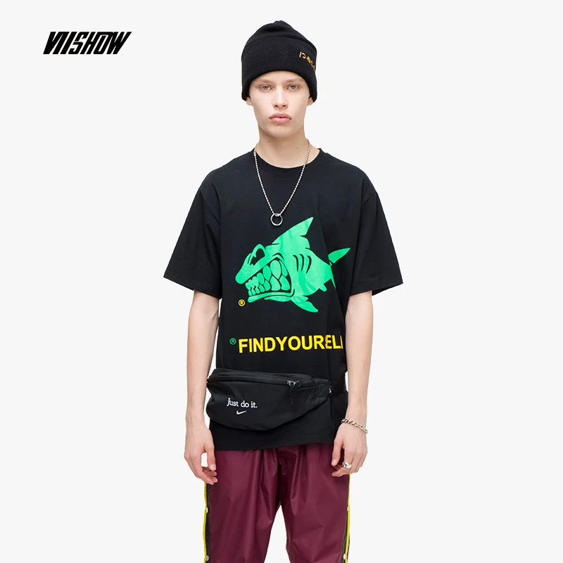 VIISHOW Streetwear Black Printed Men's T-shirt Brand Casual Funny t shirt men Tops 2019 New Summer Round Neck tshirt TD1481192
VIISHOW Streetwear Black Printed Men's T-shirt Brand Casual Funny t shirt men Tops 2019 New Summer Round Neck tshirt TD1481192