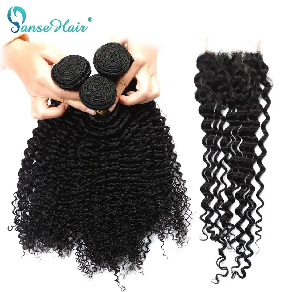 Brazilian Deep Curly Hair 3 Bundles Human Hair With Lace Closure 4*4 Customized 8 To 28 Inches Hair Weaving Non Remy Panse Hair
Brazilian Deep Curly Hair 3 Bundles Human Hair With Lace Closure 4*4 Customized 8 To 28 Inches Hair Weaving Non Remy Panse Hair