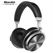 Bluedio T4 Hoofdtelefoon Bluetooth Hoofdtelefoon Draadloze/Draad Oortelefoon Draagbare Microfoon Bluetooth Muziek Headset(China)