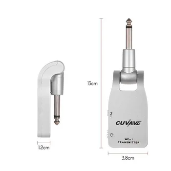 Wireless Guitar Transmitter Receiver 2.4G Built-in Rechargeable Lithium Battery 30M Transmission Range for Electric Guitar
Wireless Guitar Transmitter Receiver 2.4G Built-in Rechargeable Lithium Battery 30M Transmission Range for Electric Guitar
