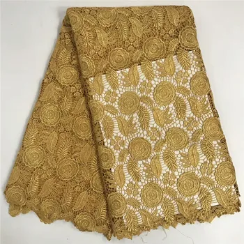 Madison African Lace fabric High Quality 2019 New Arrival Plain African Cord Lace Guipure Lace Fabrics With Stones Material
Madison African Lace fabric High Quality 2019 New Arrival Plain African Cord Lace Guipure Lace Fabrics With Stones Material