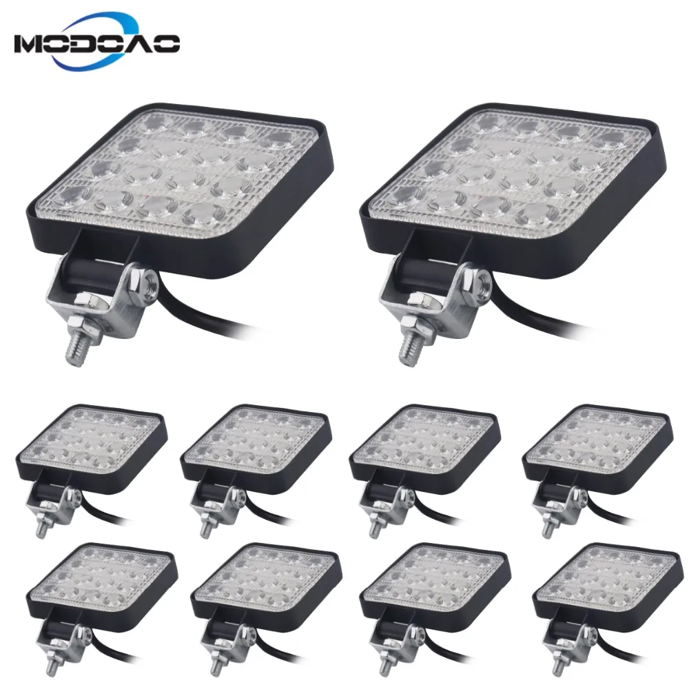 Work LED Light Bar 48W Car Light Bright Beam 12v 24v Led For Jeep ATV UAZ SUV 4WD 4x4 Truck Tractor LED Work Light z30
Work LED Light Bar 48W Car Light Bright Beam 12v 24v Led For Jeep ATV UAZ SUV 4WD 4x4 Truck Tractor LED Work Light z30