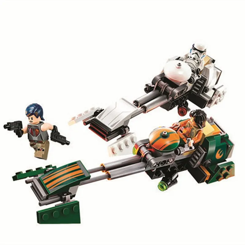 Bela 10369 Star Wars Rebels Ezra's Speeder Bike 252Pcs Building Block Bricks Toys Compatible with Bela
Bela 10369 Star Wars Rebels Ezra's Speeder Bike 252Pcs Building Block Bricks Toys Compatible with Bela