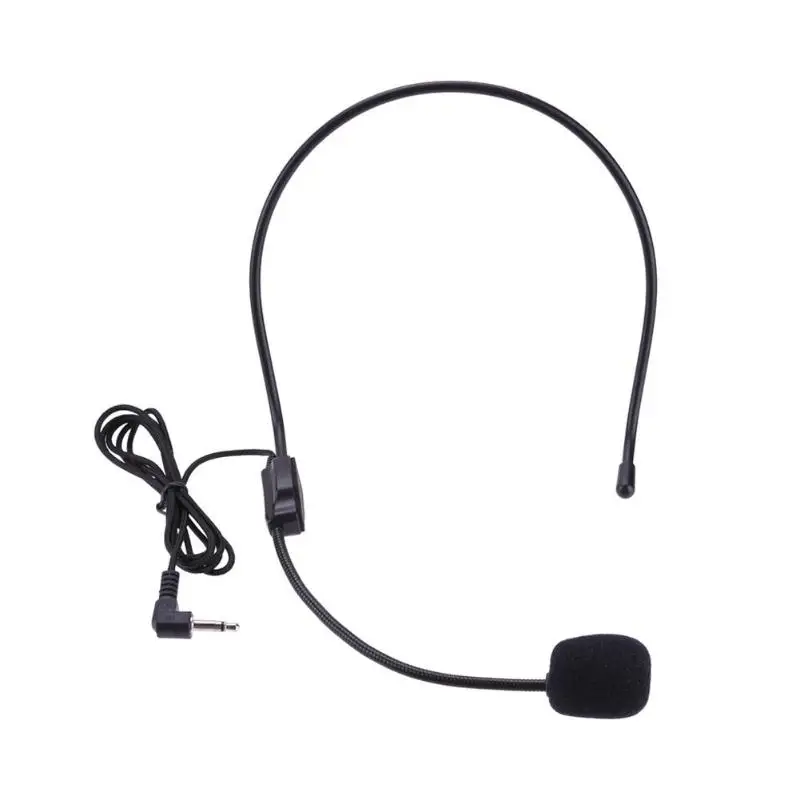 Portable Wireless Headset Microphone Wired 3.5mm Jack Condenser Mic Universal For Loudspeaker For Tour Guide Teaching Lecture
Portable Wireless Headset Microphone Wired 3.5mm Jack Condenser Mic Universal For Loudspeaker For Tour Guide Teaching Lecture