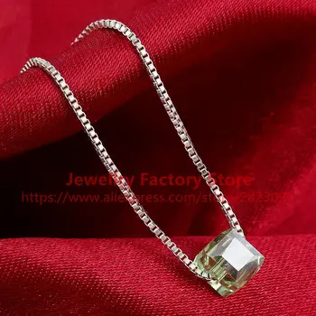 300pcs/lot square crystal lady necklace silver chain jewelry wholesale lady necklace special style
300pcs/lot square crystal lady necklace silver chain jewelry wholesale lady necklace special style