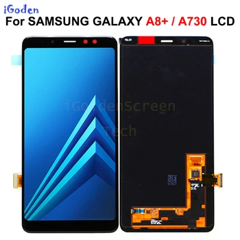 Super AMOLED For SAMSUNG GALAXY A8+ 2018 A730 LCD Display Touch Screen Digitizer Assembly Replacement For SAMSUNG A730 LCD
Super AMOLED For SAMSUNG GALAXY A8+ 2018 A730 LCD Display Touch Screen Digitizer Assembly Replacement For SAMSUNG A730 LCD
