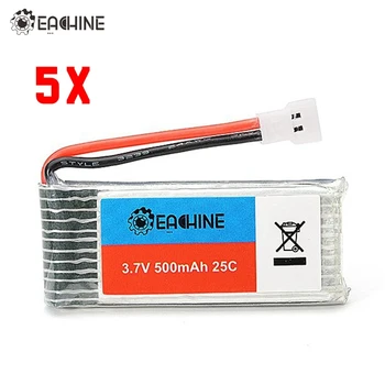 5pcs Eachine 3.7V 500mah 25C Lipo Battery for Hubsan H107 H107L H107C H107D RC Mini Quadcopter Drones Accessories Spare Part
5pcs Eachine 3.7V 500mah 25C Lipo Battery for Hubsan H107 H107L H107C H107D RC Mini Quadcopter Drones Accessories Spare Part