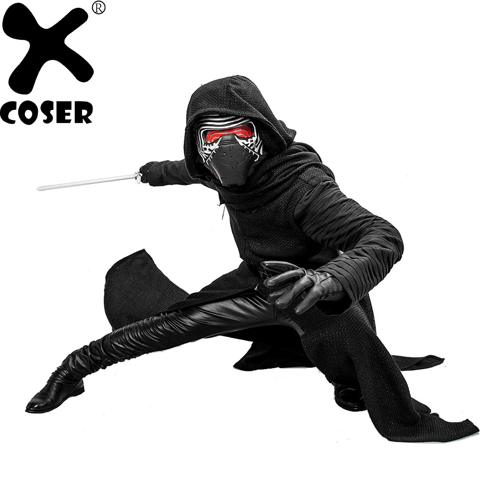 Фото XCOSER склад продвижение Звездные войны VII костюм Хэллоуин для взрослых мужчин