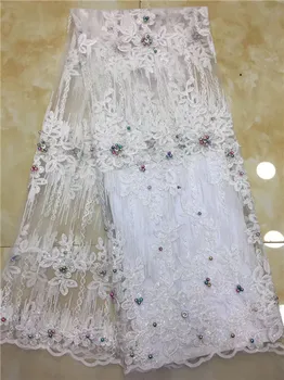 France Net Lace Fabric 2019 Latest African Lace Fabric&Embroidery Net Tulle Fabric White High Quality Beaded French Lace Fabric
France Net Lace Fabric 2019 Latest African Lace Fabric&Embroidery Net Tulle Fabric White High Quality Beaded French Lace Fabric