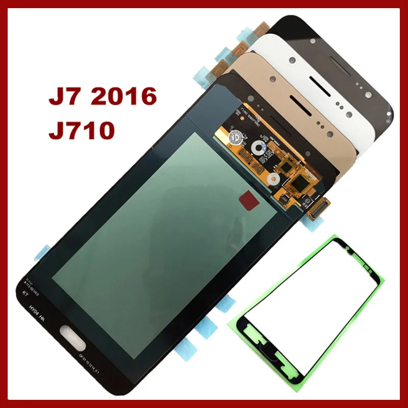 SUPER AMOLED 5.5'' Display For SAMSUNG Galaxy J7 2016 J710 J710FN J710F J710M LCD Touch Screen Digitizer Assembly Replacement
SUPER AMOLED 5.5'' Display For SAMSUNG Galaxy J7 2016 J710 J710FN J710F J710M LCD Touch Screen Digitizer Assembly Replacement