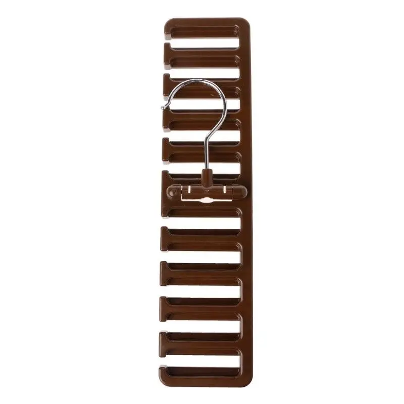 DIY Tie Belt Storage Rack Organizer Space Saver Tops Bra Rotating Hanger Holder Home 3 Color