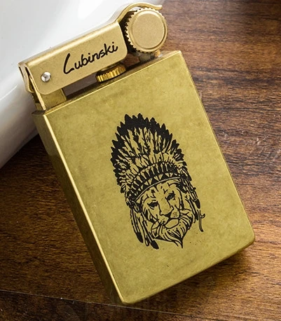 watch video HZJ 60*36*10MM LUBINSKI brass 60g Lion head retro vintage pipe lighter oil wheel with original box
watch video HZJ 60*36*10MM LUBINSKI brass 60g Lion head retro vintage pipe lighter oil wheel with original box