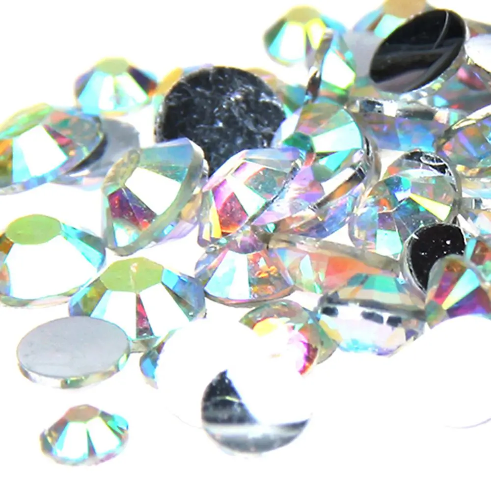 CRYSTAL AB Resin Rhinestones 1000pcs 2-5mm Round Flatback Non Hot Fix Diamonds Appliques For Craft Fabric Wedding Dresses
CRYSTAL AB Resin Rhinestones 1000pcs 2-5mm Round Flatback Non Hot Fix Diamonds Appliques For Craft Fabric Wedding Dresses