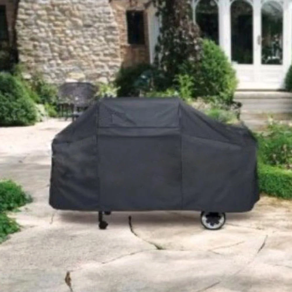 Black Waterproof BBQ Cover Barbecue Grill Protector Anti Dust Ultraviolet For Gas Charcoal Barbeque Grill Cover Tools Bbq Gadget
Black Waterproof BBQ Cover Barbecue Grill Protector Anti Dust Ultraviolet For Gas Charcoal Barbeque Grill Cover Tools Bbq Gadget