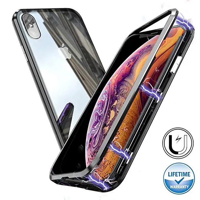 Magnetic Adsorption For iPhone 7 6 6s 8 Plus Screen Protector For iPhone X 10 XR XS Max Phone Case Temepered Glass Flip Metal
Magnetic Adsorption For iPhone 7 6 6s 8 Plus Screen Protector For iPhone X 10 XR XS Max Phone Case Temepered Glass Flip Metal