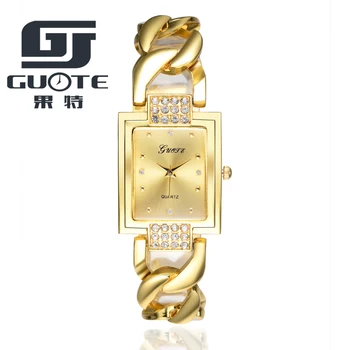 GUOTE 2020 New Fashion Women Watches Full Diamond Bracelet Square Women Dress Watches Luxury Famous Brand Rhinestone Watches
GUOTE 2020 New Fashion Women Watches Full Diamond Bracelet Square Women Dress Watches Luxury Famous Brand Rhinestone Watches