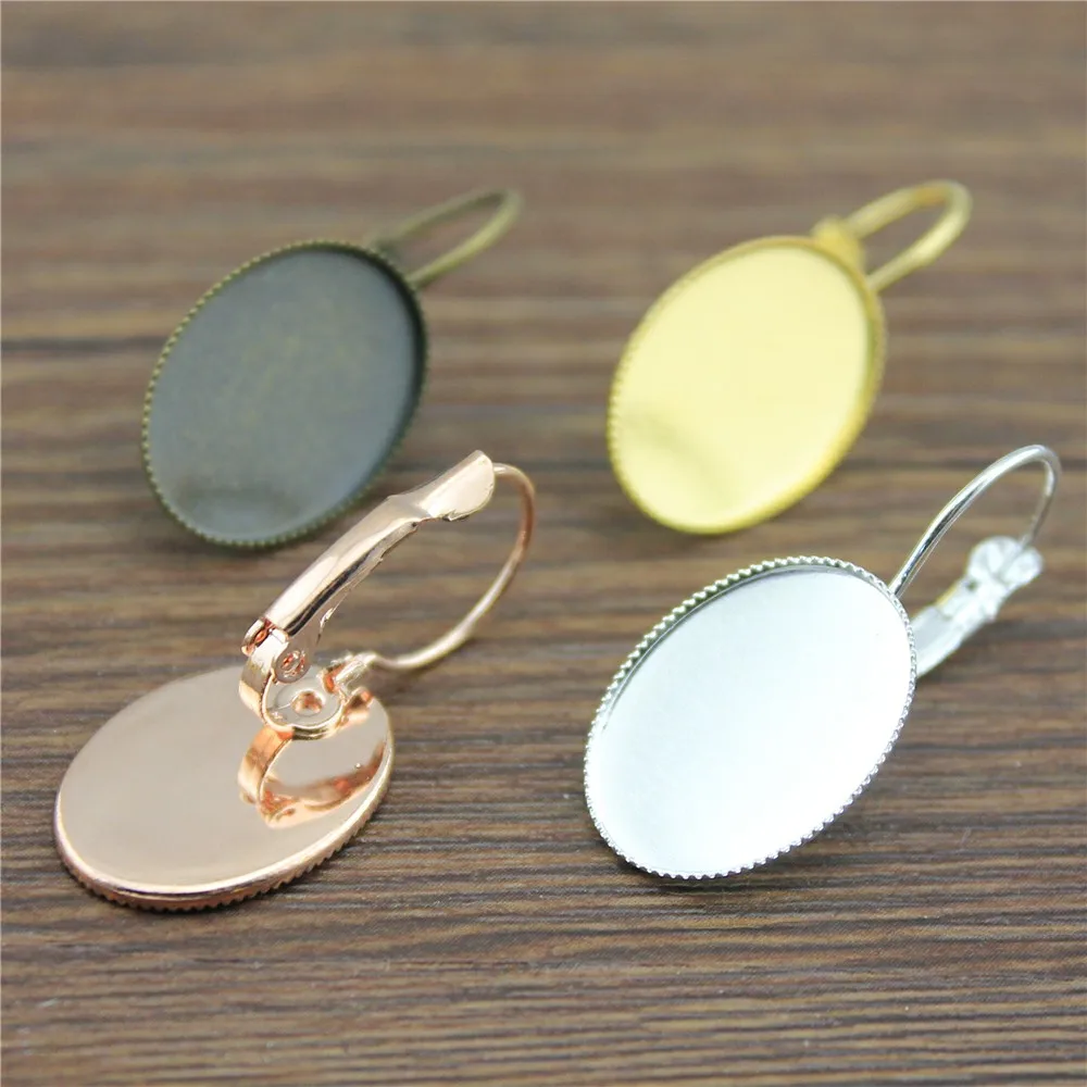 10pcs 8 Colors Fit 18x25mm 13x18mm 10x14mm Oval Glass Cabochon Copper Material Sawtooth Edge French Lever Back Earrings Base
10pcs 8 Colors Fit 18x25mm 13x18mm 10x14mm Oval Glass Cabochon Copper Material Sawtooth Edge French Lever Back Earrings Base