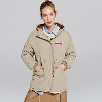2018 autumn winter new hooded Parkas jacket lamb cashmere long women's cotton coat large size casual Female Outwear Warm Jacket
2018 autumn winter new hooded Parkas jacket lamb cashmere long women's cotton coat large size casual Female Outwear Warm Jacket
