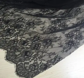 3 meters black ivory hot selling long eyelash chantilly lace traditional wedding lace fabric
3 meters black ivory hot selling long eyelash chantilly lace traditional wedding lace fabric