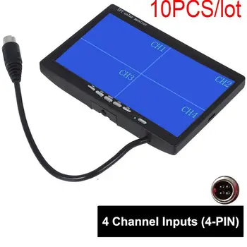 10pcs/lot 7" TFT LCD Car Rearview Quad Split Monitor,Remote Control 4 Channels 4-PIN Connector Video Inputs Shockproof 10pcs
10pcs/lot 7" TFT LCD Car Rearview Quad Split Monitor,Remote Control 4 Channels 4-PIN Connector Video Inputs Shockproof 10pcs