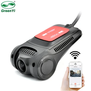 GreenYi Hidden Universal WiFi Car DVR Registrator Video Recorder Camera Dashcam Mini Camera Novate 96655 for Android Apple
GreenYi Hidden Universal WiFi Car DVR Registrator Video Recorder Camera Dashcam Mini Camera Novate 96655 for Android Apple