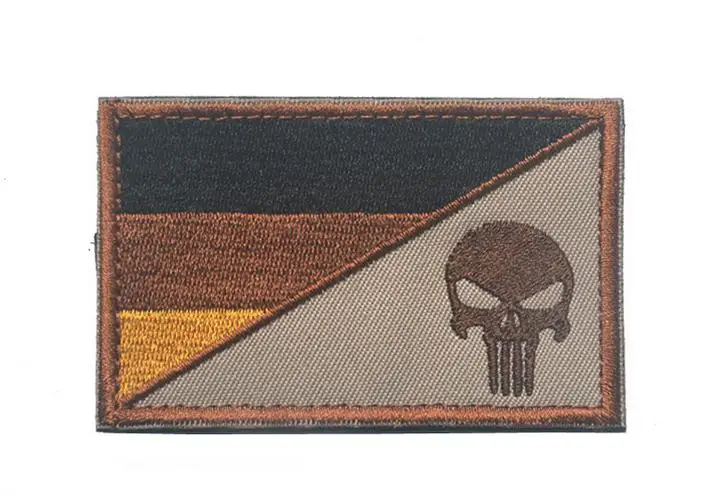 Special Forces Punisher Skull Germany flag patches military tactical army patch biker morale combat for backpack vest
Special Forces Punisher Skull Germany flag patches military tactical army patch biker morale combat for backpack vest