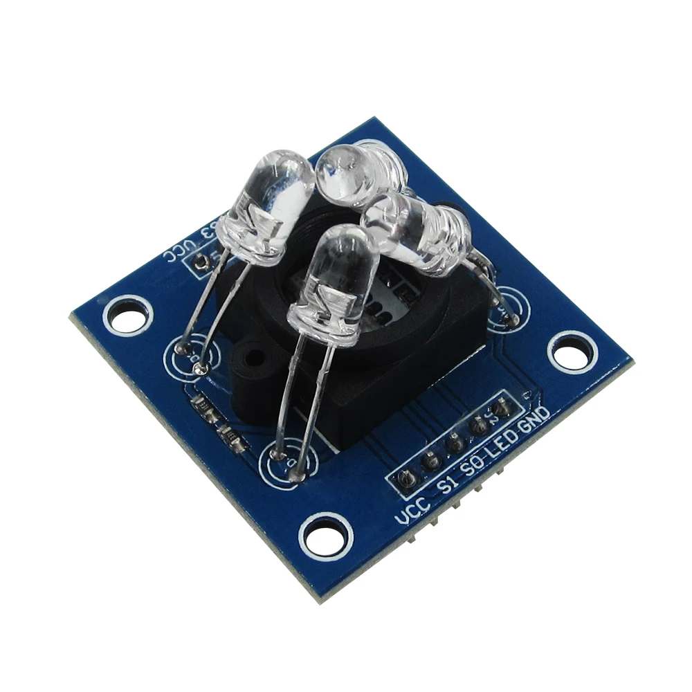 5pcs/lot GY-31 TCS230 TCS3200 color sensor module color color recognition sensor module No welding line needle
5pcs/lot GY-31 TCS230 TCS3200 color sensor module color color recognition sensor module No welding line needle