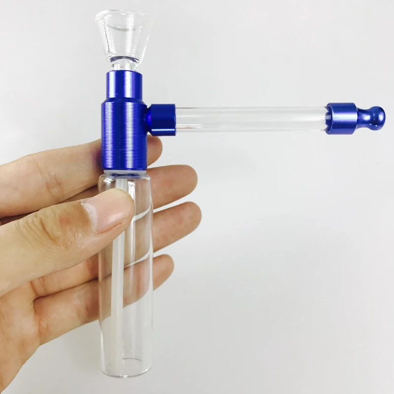 Фото SWSMOK стеклянная популярная бутылка водопровод переносной мини-кальян табачные