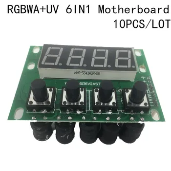 10PCS/ RGBWA+UV 6IN1 LED motherboard LED PAR board constant current DC12-36V 18x118w/24x18w led par use
10PCS/ RGBWA+UV 6IN1 LED motherboard LED PAR board constant current DC12-36V 18x118w/24x18w led par use