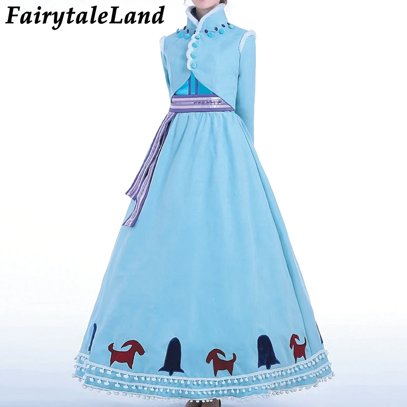 Princess Anna Cosplay Costume Halloween Costume Olaf's Adventure Anna Costume dress Fancy Anna Elsa dress
Princess Anna Cosplay Costume Halloween Costume Olaf's Adventure Anna Costume dress Fancy Anna Elsa dress