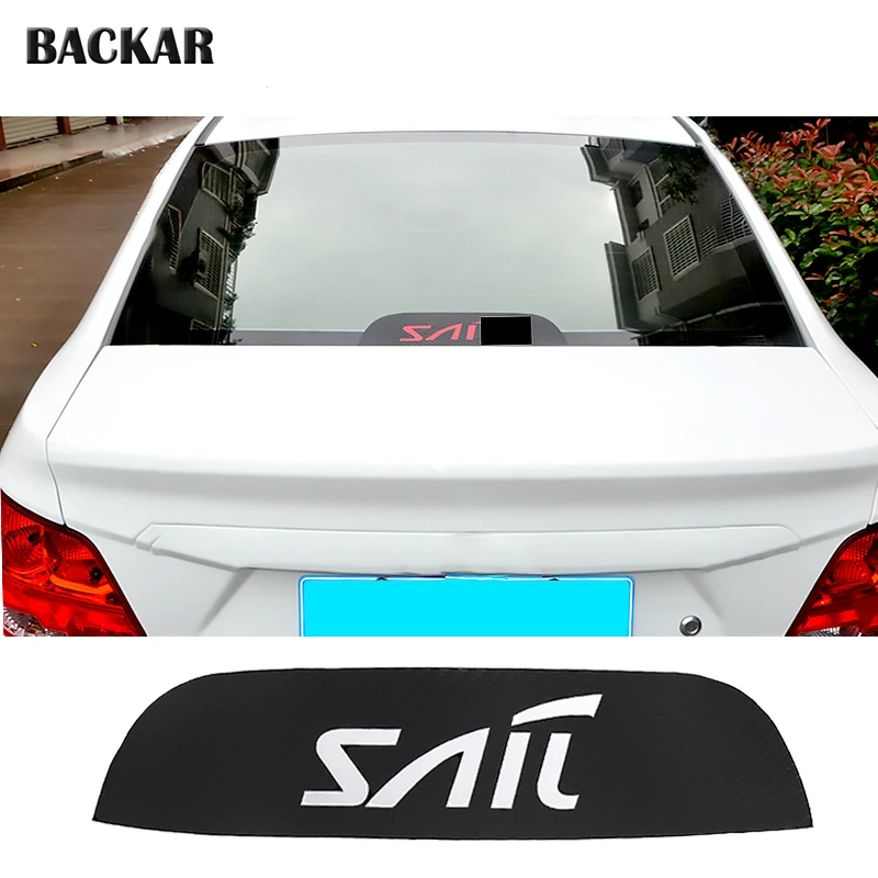 Car-styling 3D Carbon Fiber Emblems Stickers For Chevrolet New Sail 2013 2014 High mounted Stop Brake Light Accessories
Car-styling 3D Carbon Fiber Emblems Stickers For Chevrolet New Sail 2013 2014 High mounted Stop Brake Light Accessories