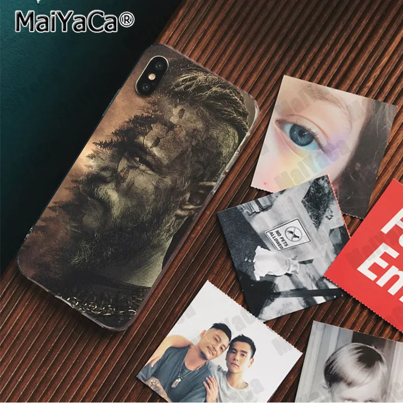 MaiYaCa vikings serie Colorful Cute Phone Accessories Case for iPhone X XS MAX 6 6S 7 7plus 8 8Plus 5 5S XR cover