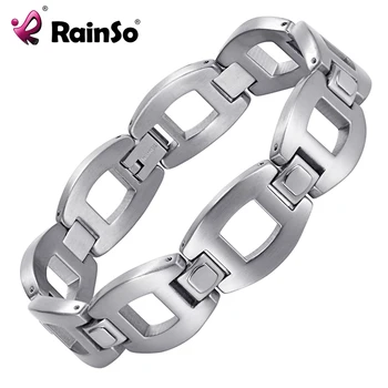 Rainso Titanium Bracelets & Bangles For Women Men 2020 Hot Selling Fashion Punk Jewelry Charm Bracelets Friendship Gift
Rainso Titanium Bracelets & Bangles For Women Men 2020 Hot Selling Fashion Punk Jewelry Charm Bracelets Friendship Gift
