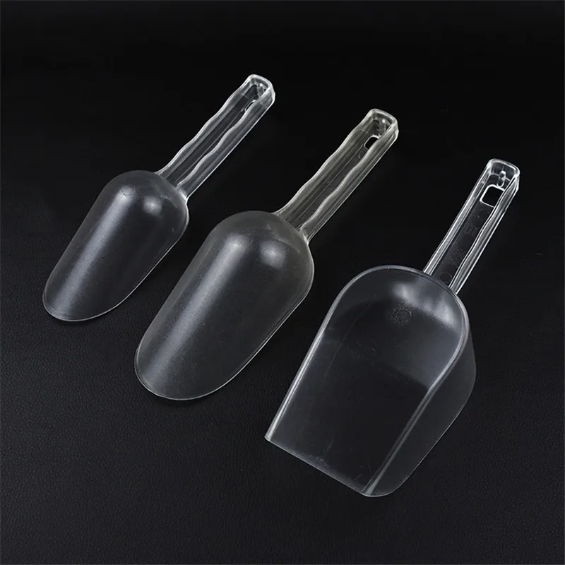 Plastik Es Batu Sekop Sendok Bar Dapur Tepung Prasmanan Teh Barang Makanan Es Krim Sendok Pesta Pernikahan Alat Aliexpress