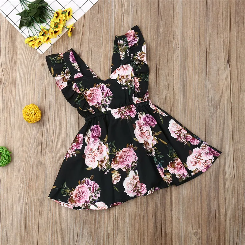 Newborn Kids Baby Girls clothes sleeveless Ruffle square collar Flower print Party Pageant Princess cotton Dresses one pieces
Newborn Kids Baby Girls clothes sleeveless Ruffle square collar Flower print Party Pageant Princess cotton Dresses one pieces