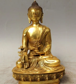 wholesale factory 8" Tibet Tibetan Buddhism Bronze Seat Lotus Shakyamuni Amitabha Buddha Statue
wholesale factory 8" Tibet Tibetan Buddhism Bronze Seat Lotus Shakyamuni Amitabha Buddha Statue