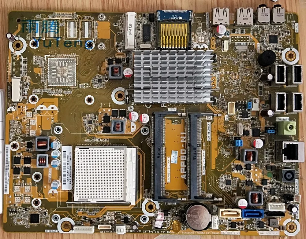 618068-001 634279-001 APP80-NI REV 1.03 MotherBoard for HP AIO Omni 100 100% Test Shipping
618068-001 634279-001 APP80-NI REV 1.03 MotherBoard for HP AIO Omni 100 100% Test Shipping