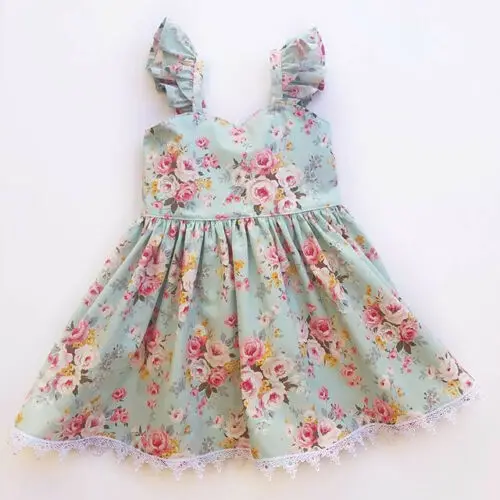 2019 Toddler Baby Girls Dress Lace Floral Party Ruffle Fly Sleeve Sundress Clothes
2019 Toddler Baby Girls Dress Lace Floral Party Ruffle Fly Sleeve Sundress Clothes