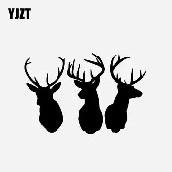 YJZT 16.5CM*10.8CM Car Sticker Vinyl Decal Creative Decoration Of Christmas Elk Black/Silver C23-0097
YJZT 16.5CM*10.8CM Car Sticker Vinyl Decal Creative Decoration Of Christmas Elk Black/Silver C23-0097