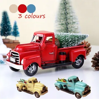 Vintage Metal Truck Christmas Ornament Classic Car Handmade Pickup Model Carry Christmas Snow Tree Home Decor Gift
Vintage Metal Truck Christmas Ornament Classic Car Handmade Pickup Model Carry Christmas Snow Tree Home Decor Gift
