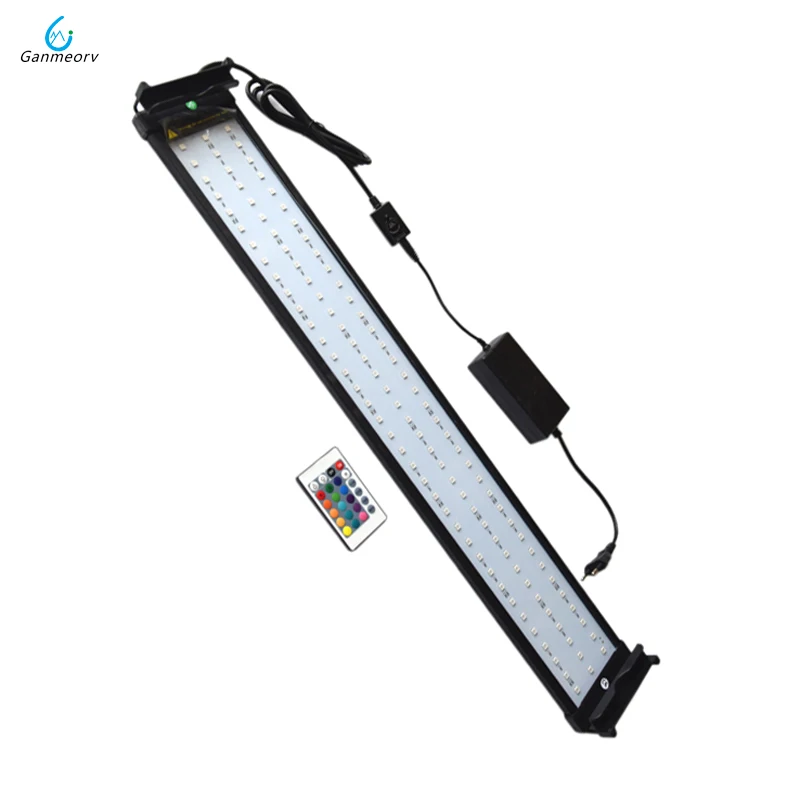 75~95cm 18W Color Changing lamp Aquarium LED Lighting for Fish Tank RGB LED light for aquarium Dimmable Remote Controller
75~95cm 18W Color Changing lamp Aquarium LED Lighting for Fish Tank RGB LED light for aquarium Dimmable Remote Controller